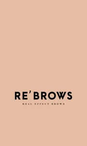 rebrows brand logo méhn tünde mesterképzés szemöldöktetoválás szálnövekedési irányt követő szálazott tetoválás