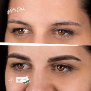 Hibrid szemöldök tetoválás új szinten