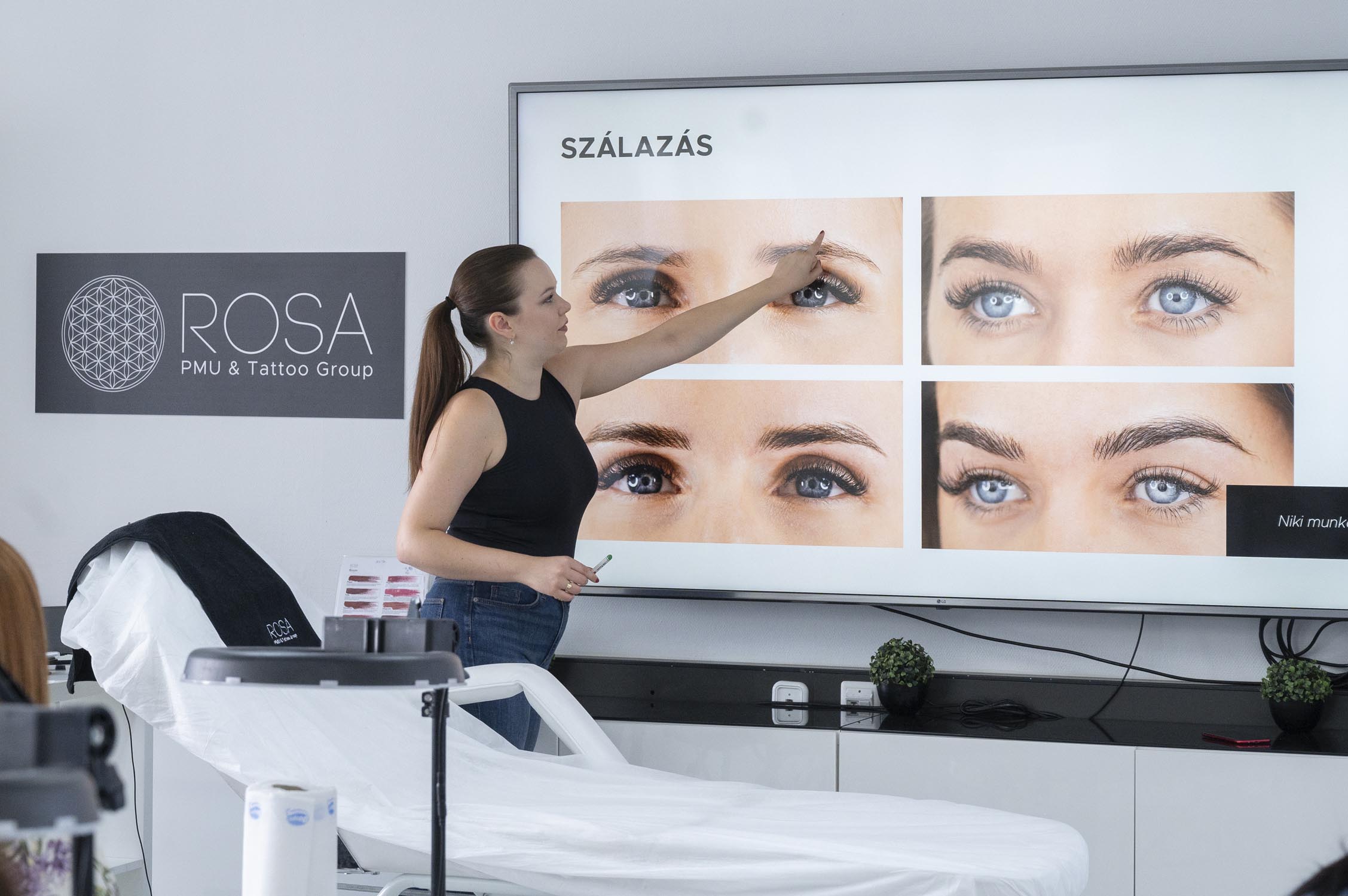 Ombre púderes sminktetoválás szemöldök tetoválás láng anett Permanent make up pécs