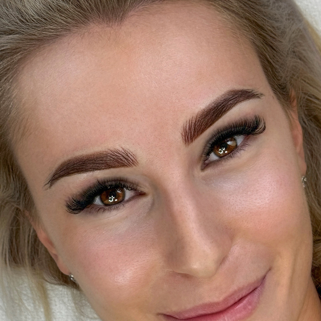 Ombre púderes sminktetoválás szemöldök tetoválás láng anett Permanent make up pécs